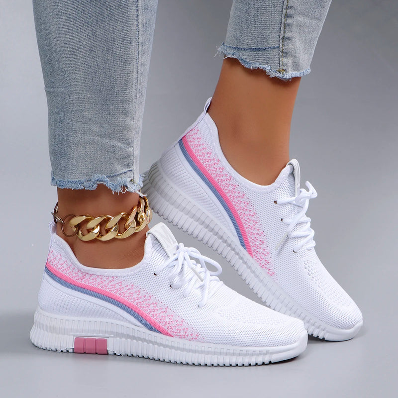 Sneakers Femme Confort Total – Semelle Antichoc