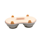 Cuiseur à 2 Œufs Pochés pour Micro-Ondes – Double Compartiment, Paniers Égouttoirs Amovibles & Poignées – Cuisson Rapide
