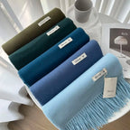 Écharpe d'Hiver en Cachemire Femme - 26 Couleurs Tendances
