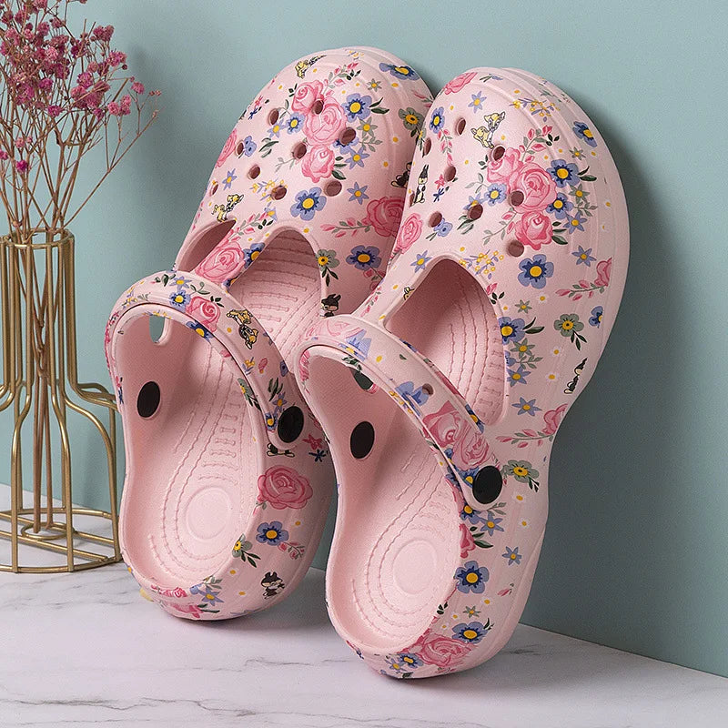 Sabot d'Été en EVA résistants à l'eau à Motif Floral