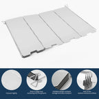 Pare-Vent Pliable en Aluminium de Camping pour Gazinière & BBQ