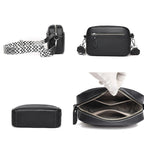 Mini sac en Cuir avec bandoulière à motif - Collection 2023