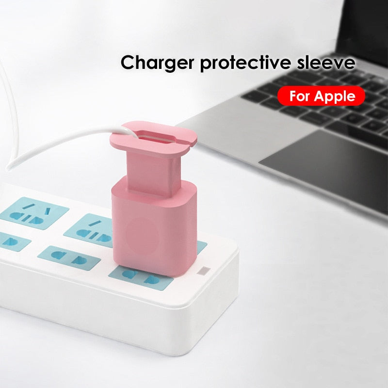 Protecteur de chargeur en silicone 2 en 1