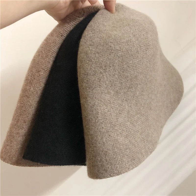 Chapeau Cloche Rétro en Laine