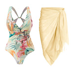 Maillot 1PC & Jupe longue