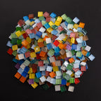 450 Pièces de Mosaïques en Verre Cristal Scintillant – Carreaux DIY pour Artisanat, Loisirs Créatifs et Décoration