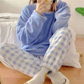 Pyjama en flanelle à Carreaux ULTRA Chaud - Femme