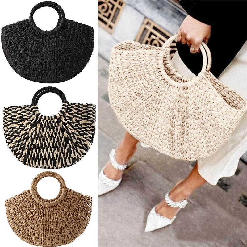 Panier en Osier à Main ULTRA Tendance