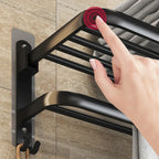 Porte-serviette pliant de salle de bain