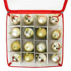 Boîte de Rangement pour Boules de Noël - 64 Cases