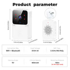 Sonnette intelligente vidéo sans fil WiFi