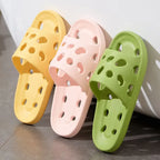 Lot de 2 Paires de Claquettes d'intérieur EVA drainantes