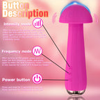 MushyWav – Stimulateur Rotatif 360° pour Femme, 5 Modes de Vibration et 5 Niveaux d’Intensité