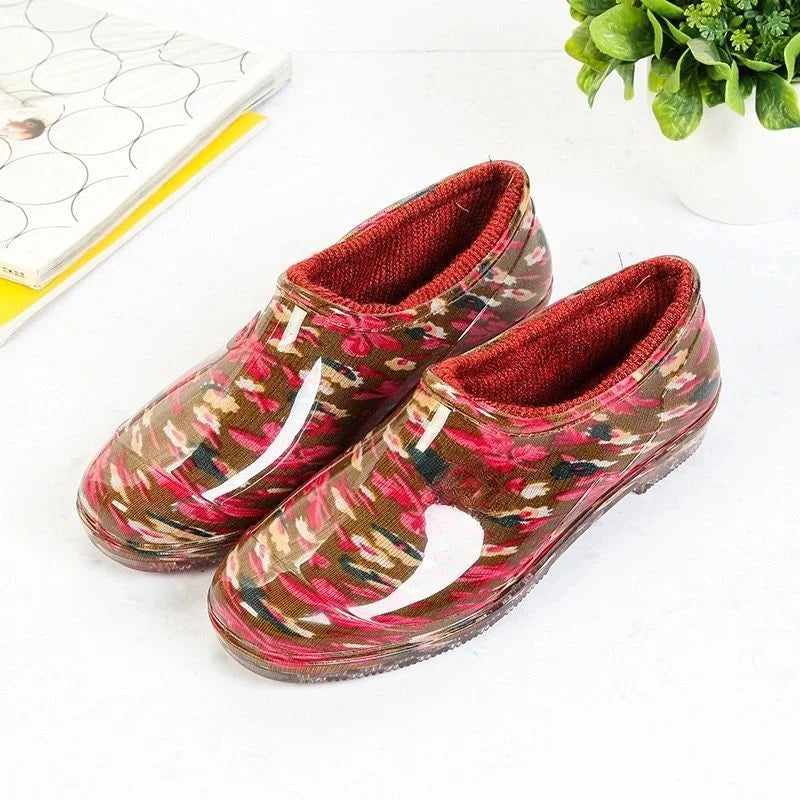 Mocassin de pluie imperméables et antidérapants - Femme