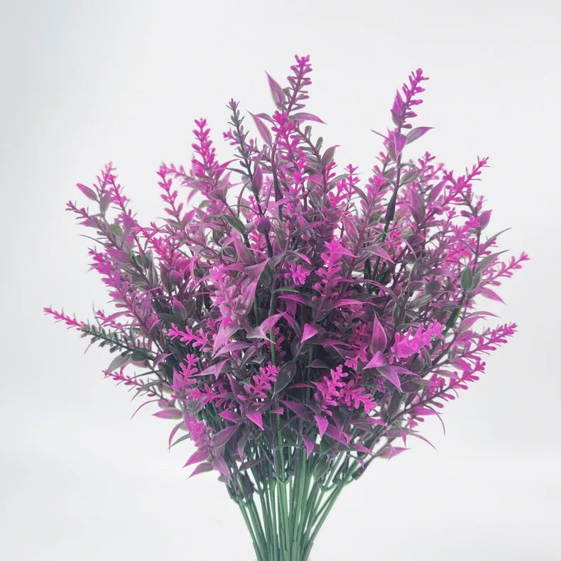 Lot de 10 Plantes Artificielles d'Extérieures