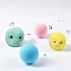 Balle Interactive Intelligente pour Chat - 1 Stick d'Herbe à Chat OFFERT