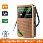 Radio de Poche 3 Bandes Rechargeable
