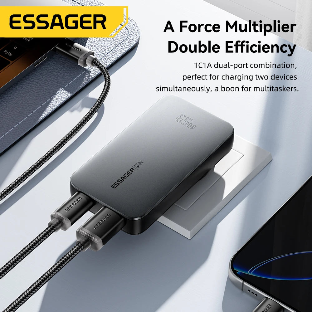 Chargeur ULTRA PLAT 65W Haute Puissance