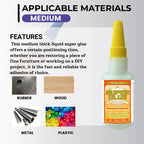 Colle Cayanocarylate SUPERGLUE Instantanée - 1 ACHETÉE = 1 OFFERTE