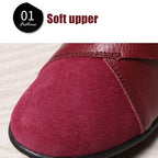 Mocassins orthopédiques en cuir pour femme