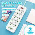 Multiprise 10 Prises + USB & Type-C – 2m