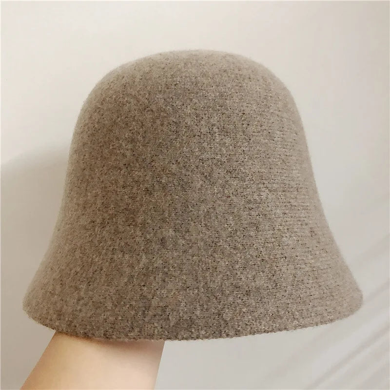 Chapeau Cloche Rétro en Laine