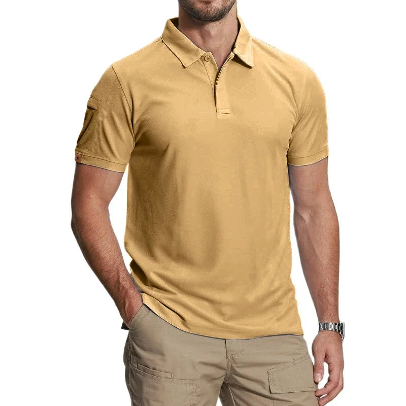 Polo Homme Classique Respirant - Streetwear Été