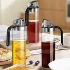 Distributeur d'assaisonnement en verre avec bec verseur