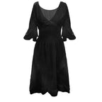 Robe brodée légère et respirante