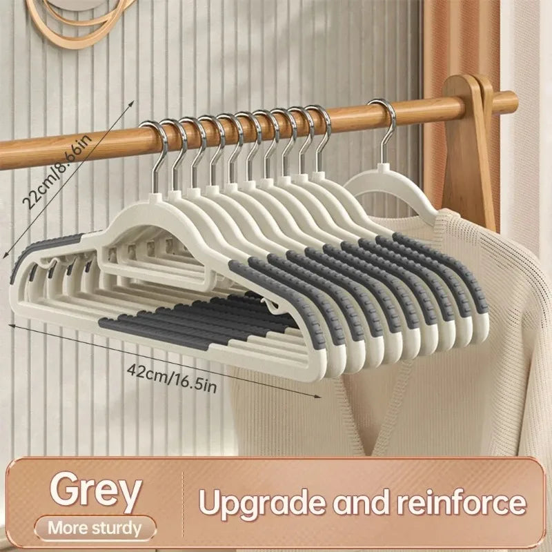 10x Cintres ULTRA- antidérapants pour vêtements suspendus