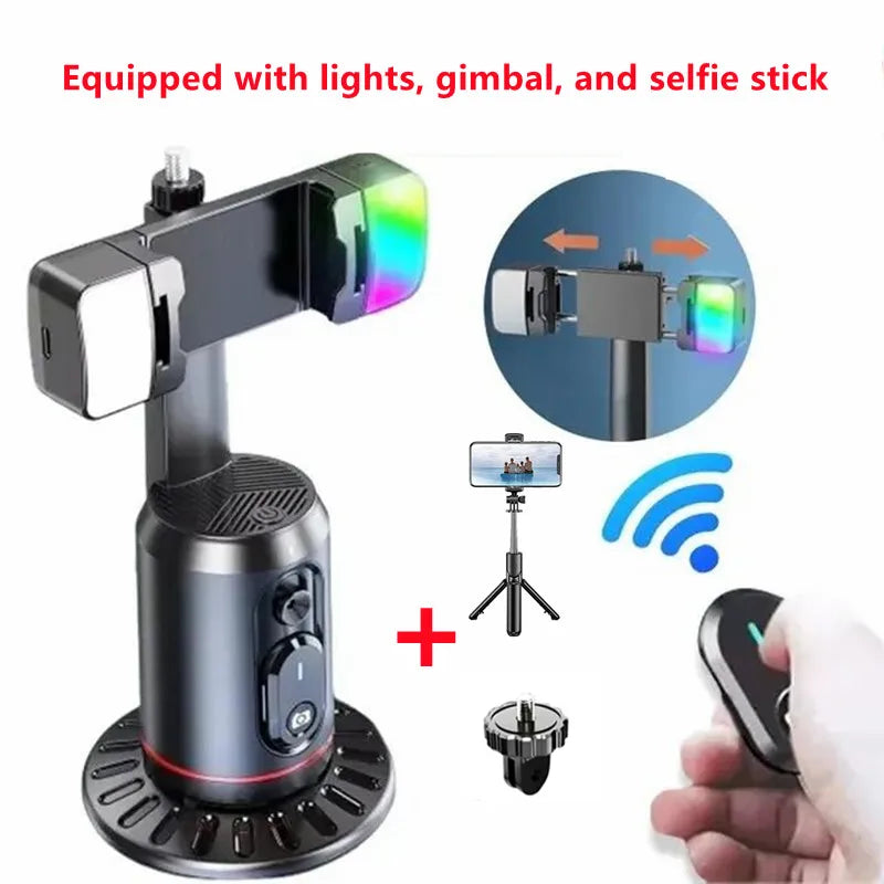 Trépied à Selfie Stabilisateur 360° avec Télécommande
