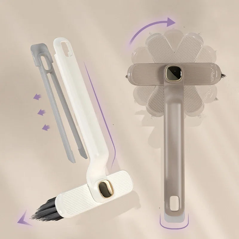 Brosse rotative 2 en 1 pour nettoyage maison