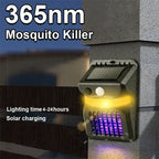 Lampe Solaire à Détection de Mouvements avec Anti Moustique Intégré
