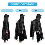 Poncho de Pluie imperméable 3 en 1