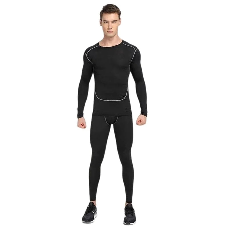 Sous-vêtements sportifs thermiques d'hiver pour Homme