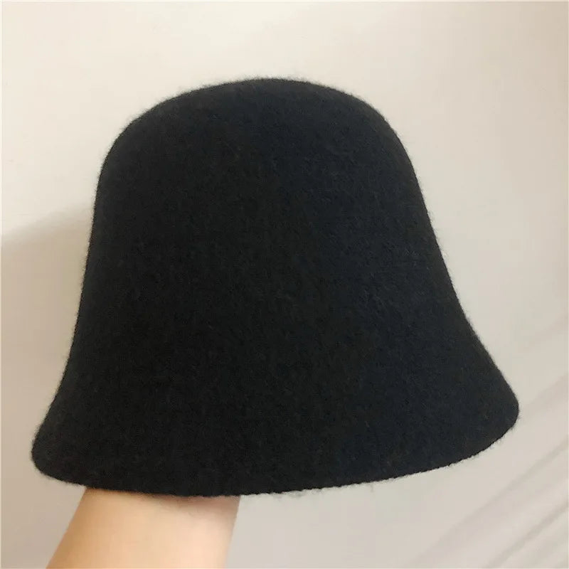 Chapeau Cloche Rétro en Laine