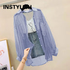 Chemise en mousseline de soie Femme