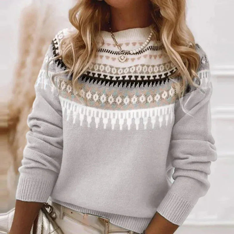 Pull Style Norvégien - Doux et Elégant