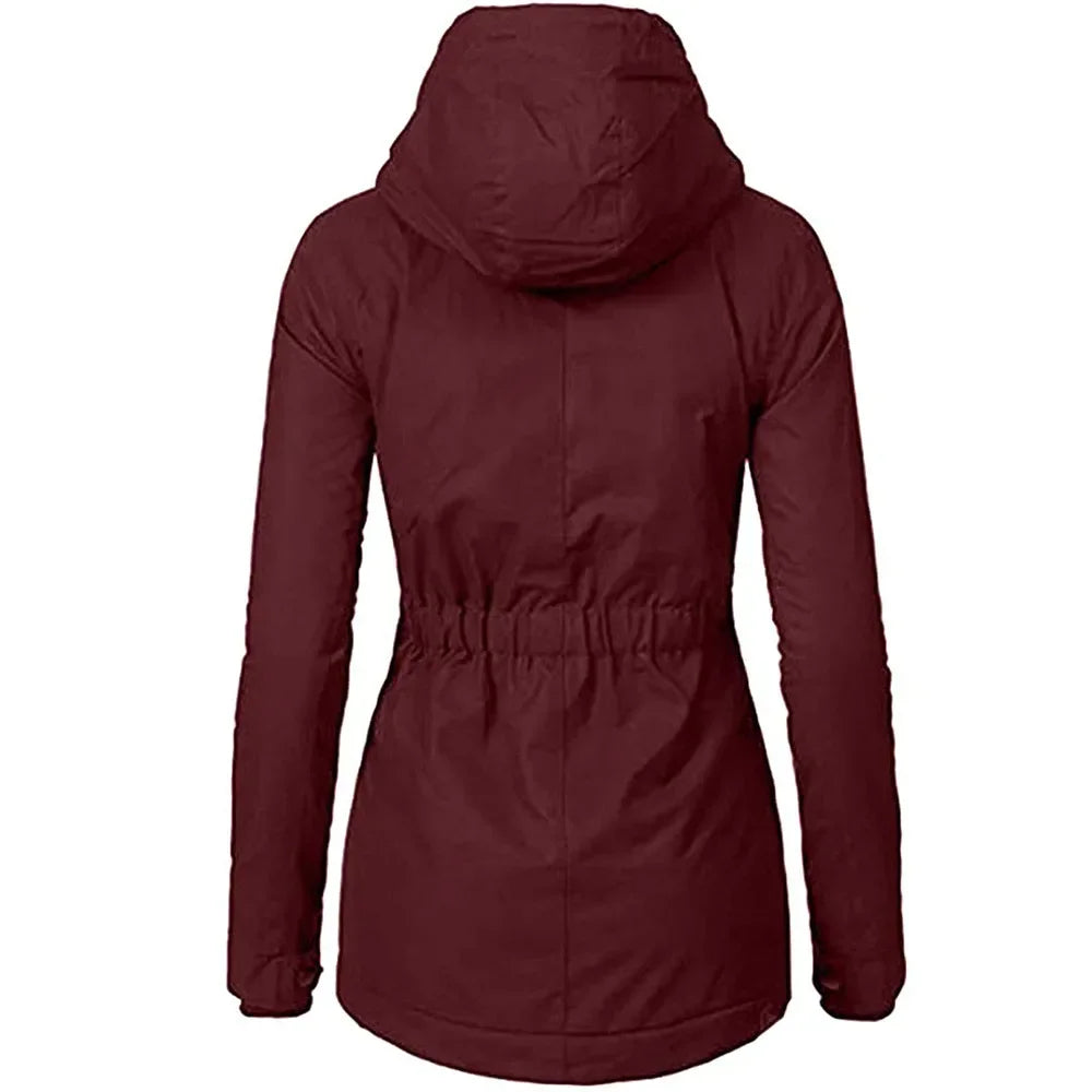 Parka Polaire Unie - Femme