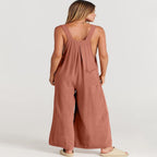 Combinaison pantalon ample à bouton et poches - Collection 2023