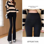 Legging Évasé Doublure Polaire
