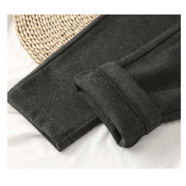 Dress wool trousers