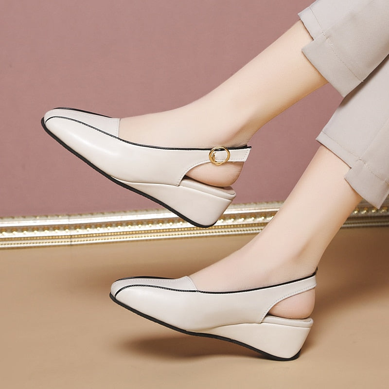 Sandales plateformes élégantes et confortables - Collection Eté 2023