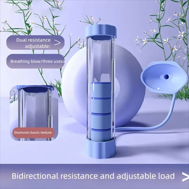 Entraîneur Respiratoire avec Timer – Capacité Pulmonaire, Muscles Abdominaux & Visage