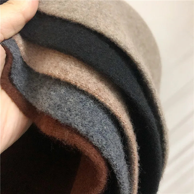 Chapeau Cloche Rétro en Laine