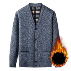 Cardigan Chic intérieur polaire - Homme
