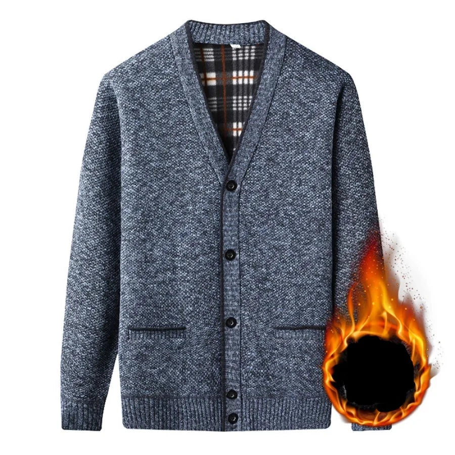 Cardigan Chic intérieur polaire - Homme