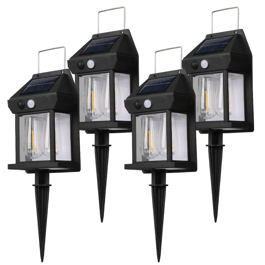 Lampe Solaire Extérieure à Détection auto 180°