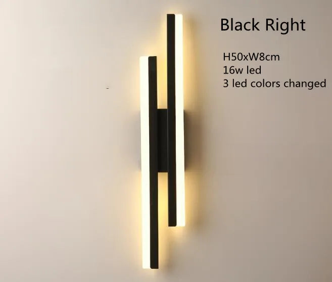 Applique Murale Contemporaine LED 3 Modes – Design Raffiné pour Intérieur Moderne