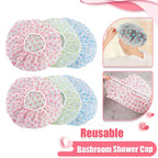 3x Bonnets de douche imperméables pour femme